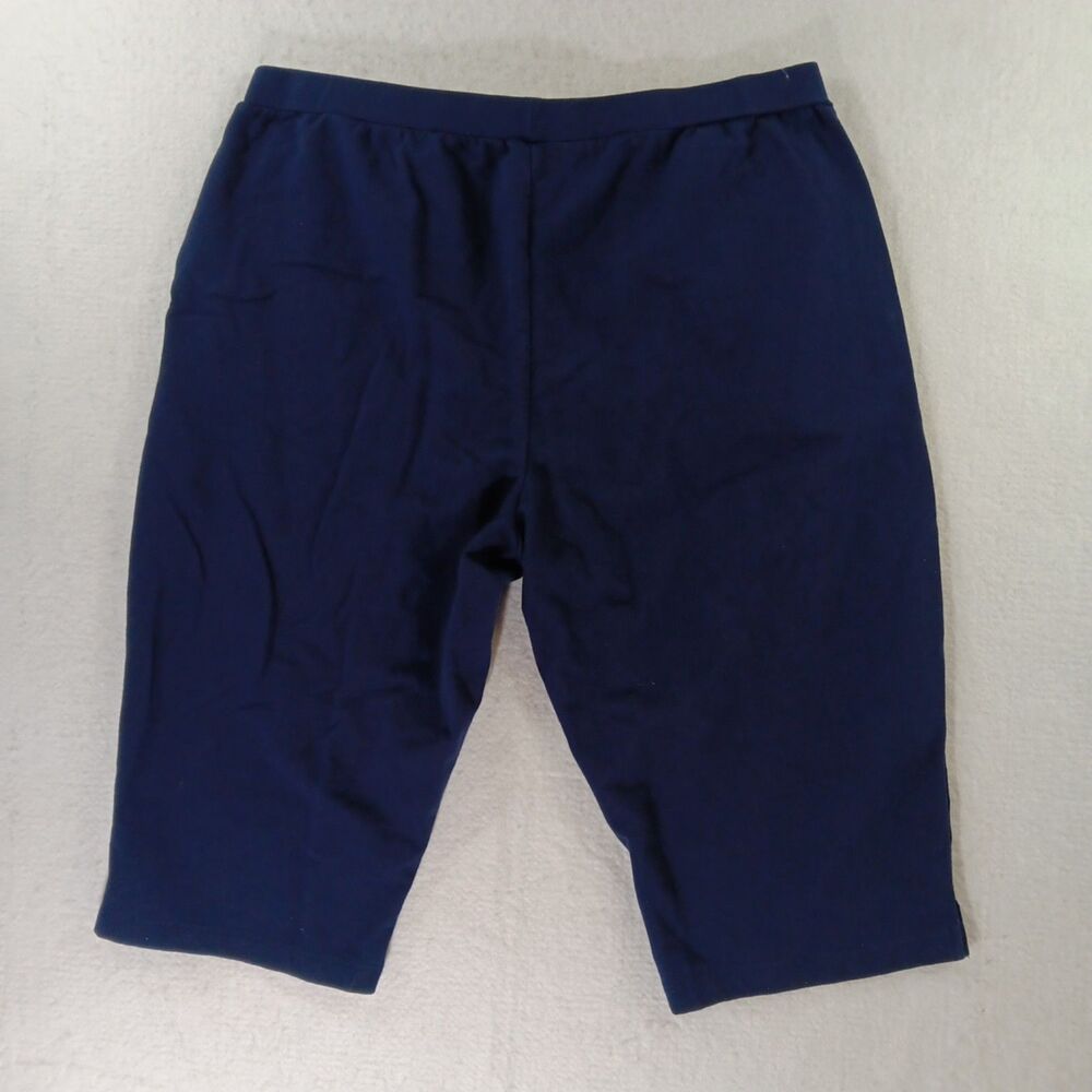 Sport Savvy Capri Pants Women's Size 1X Blue - Picture 2 of 7